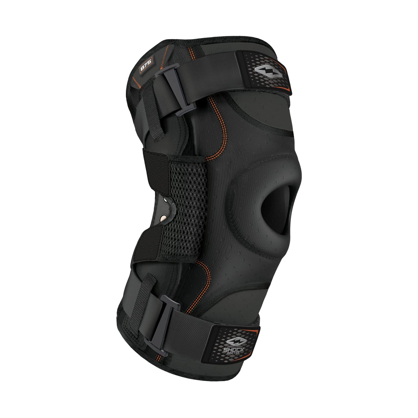 Shock Doctor Knee Brace Compression Knee Brace for Men & Women Hinged Knee Brace with Side Stabilizers Maximum Support Adjustable Dual Hinges Knee Braces and Knee Support